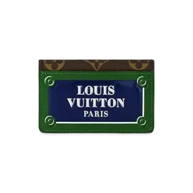 Louis Vuitton Card Holder Monogram "Bleu/Vert"