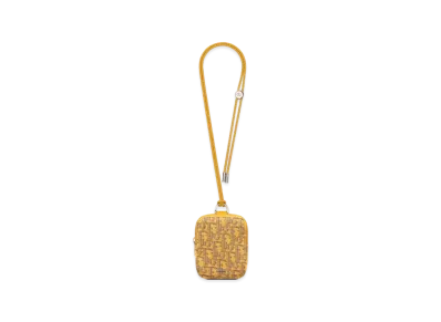 Dior D-Touch Virtical Nano Pouch Dior Oblique Jacquard "Gold"