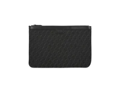 FENDI Slim Clutch Fabric "Gray"