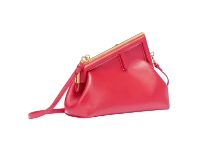 FENDI Fendi First Small Leather Bag "Pink"