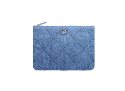 CHANEL Chanel 19 Pouch Denim "Blue"