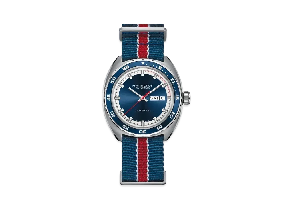 Hamilton American Classic Pan Europ Day Date Auto