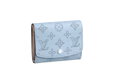 Louis Vuitton Iris Compact Wallet Monogram "Blue Nuage"