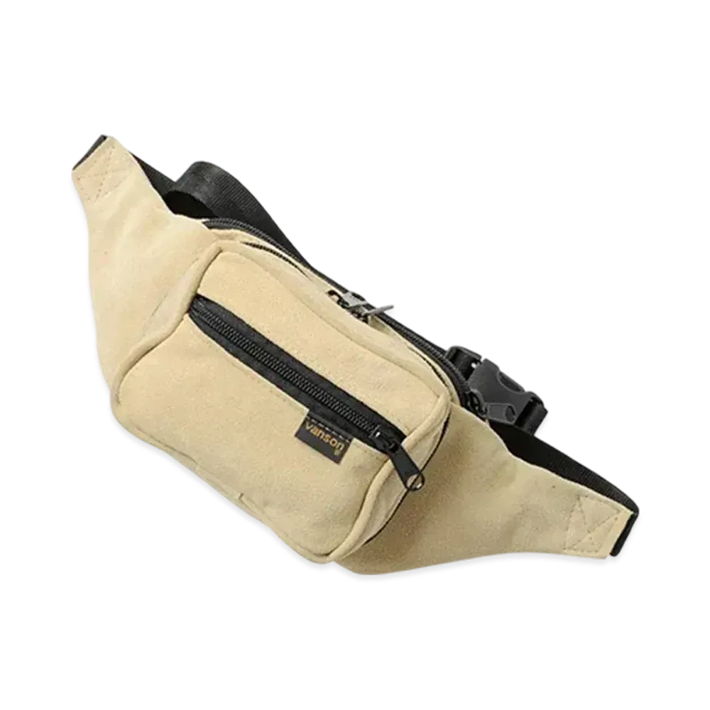 VANSON Waist Bag "Tan Suede"