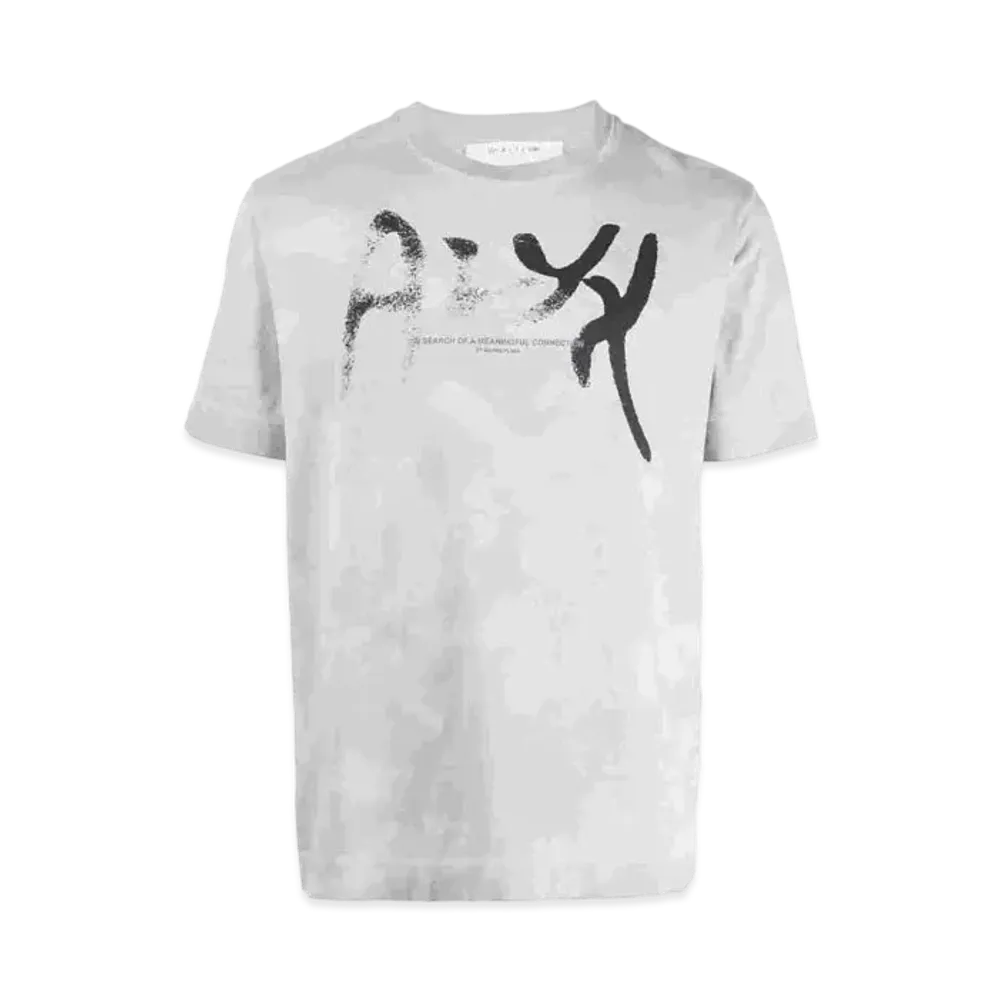 1017 ALYX 9SM Logo-Print Cotton T-Shirt "Gray"