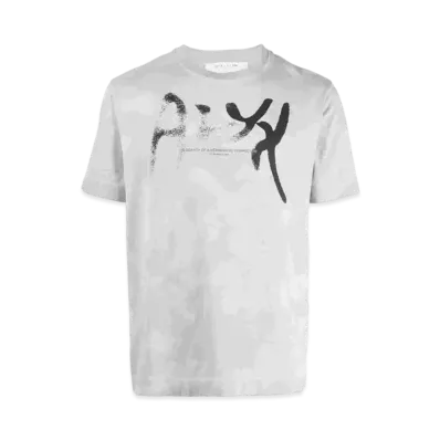 1017 ALYX 9SM Logo-Print Cotton T-Shirt "Gray"