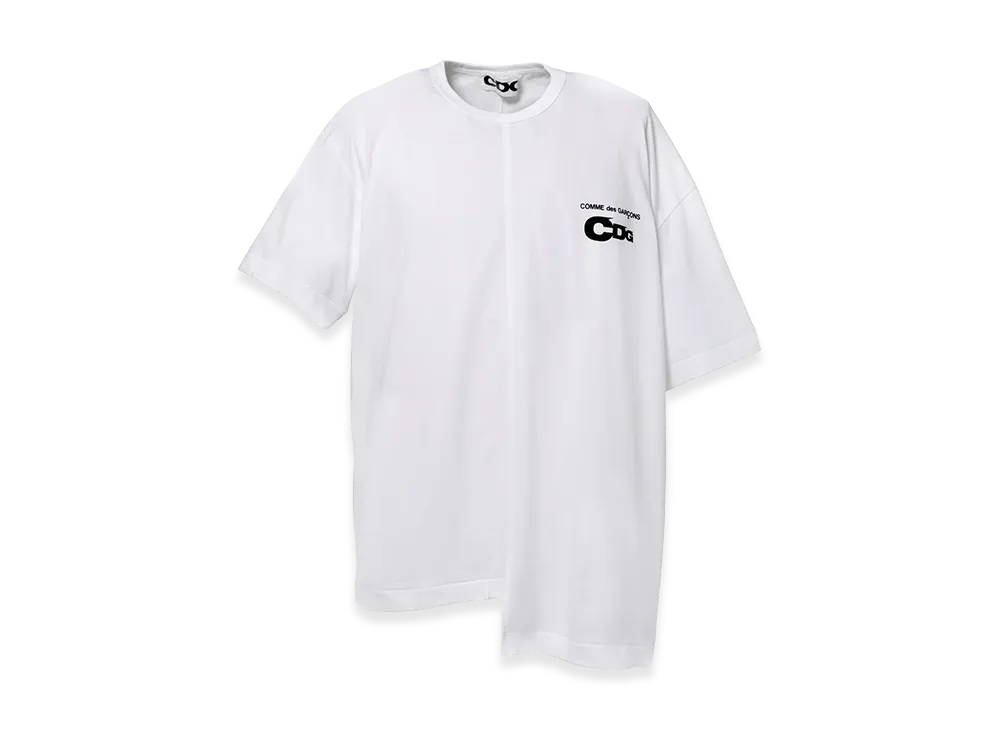 COMME des GARCONS CDG Dockig T-Shirt Half Oversized "White"