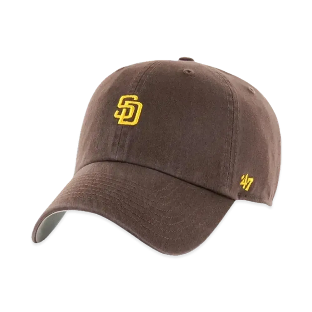 47 RGW21GWS Padres Clean Up "Brown Mini Logo"
