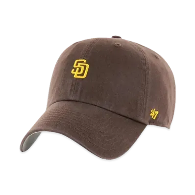 47 RGW21GWS Padres Clean Up "Brown Mini Logo"