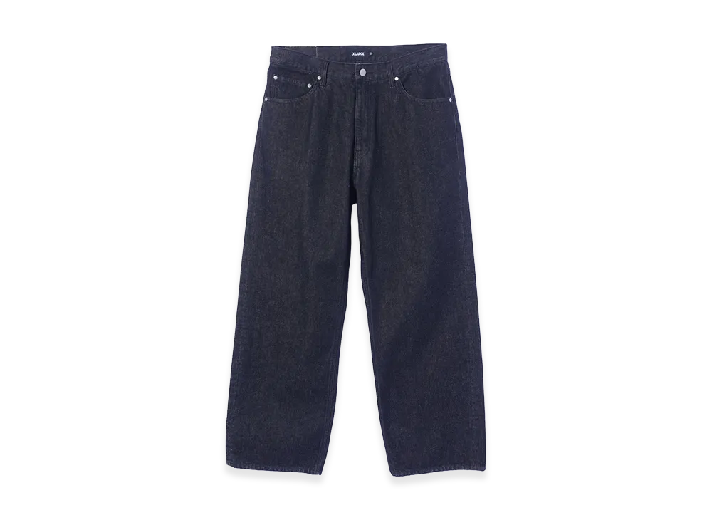 XLARGE Emb Denim Pants "Black"