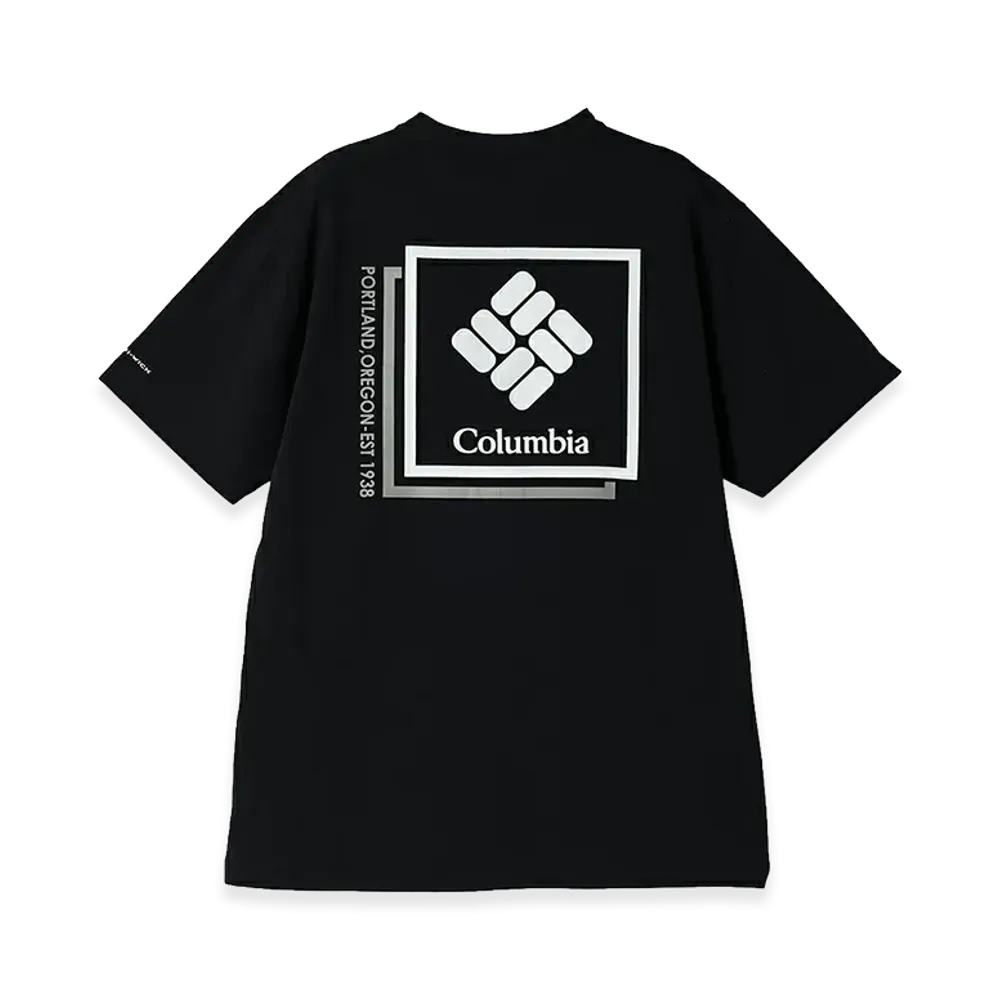 Columbia Light Canyon Graphic S/S Tee "Black"