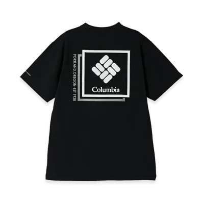 Columbia Light Canyon Graphic S/S Tee "Black"