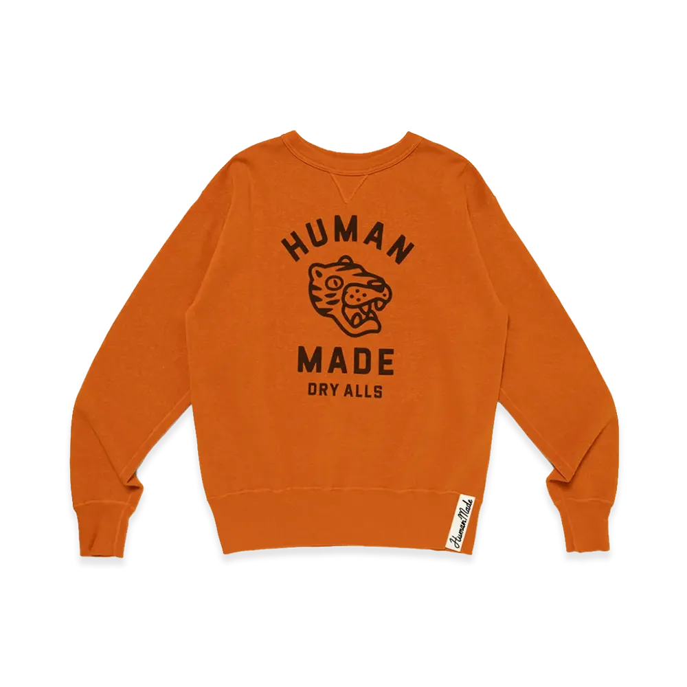 HUMAN MADE Tsuriami Sweatshirt "Orange"