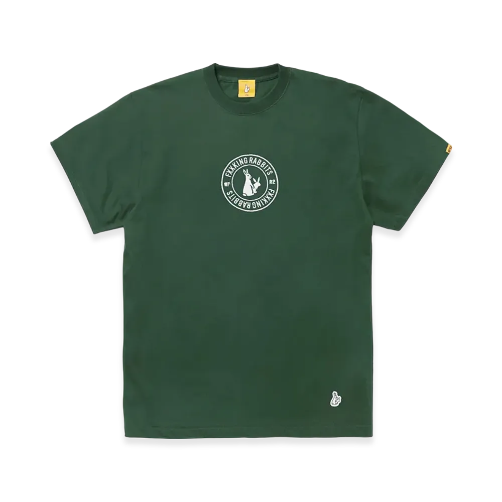 FR2 Embroidery Circle Logo T-shirt "Green"