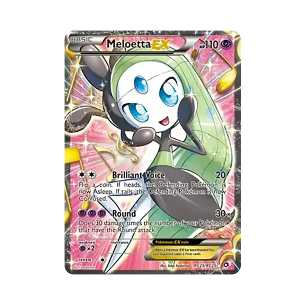 メロエッタEX SR :1ED [SC 025/020](コンセプトパック「シャイニー
