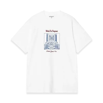 Carhartt WIP S/S Racer T-Shirt "White"