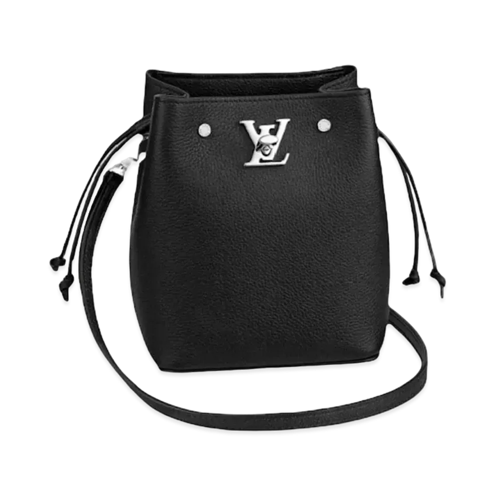Louis Vuitton Nano Lockme Bucket "Noir"