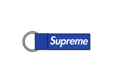 Supreme Webbing Keychain "Royal"