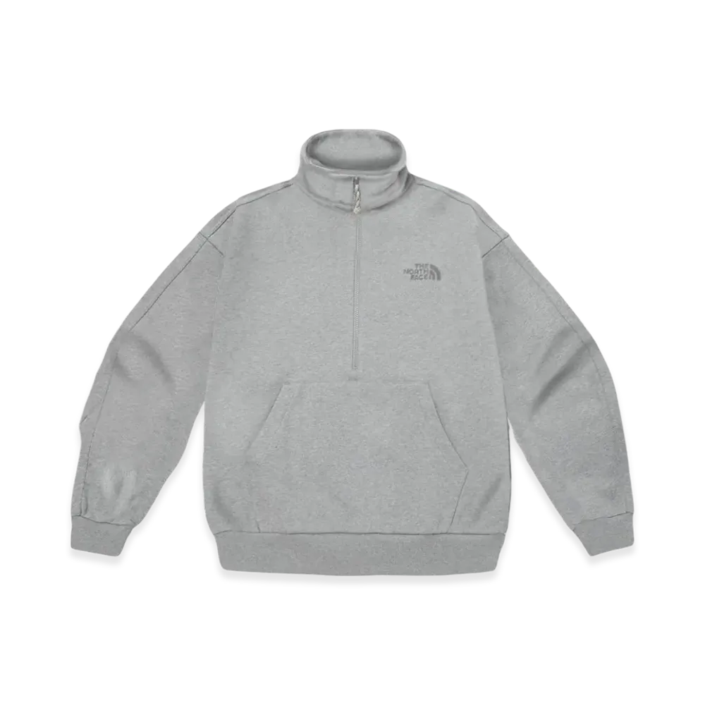 The North Face White Label Comfy Half Zip Sweatshirt "Melange Grey"