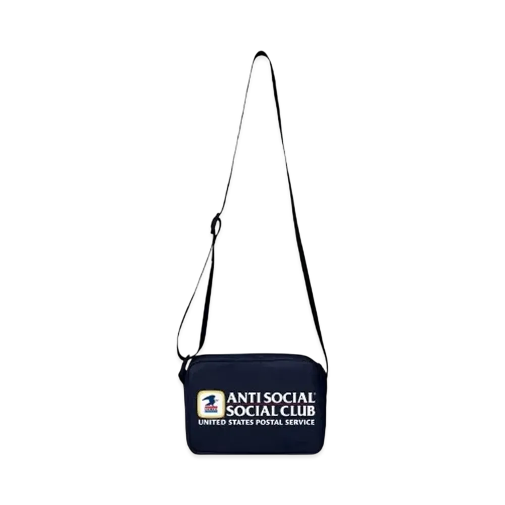 ANTI SOCIAL SOCIAL CLUB x USPS Mini Mailman Side Bag "Navy"