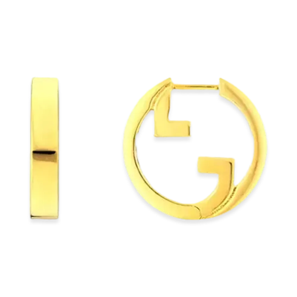 GUCCI Blondie Hoop Earrings "Gold"