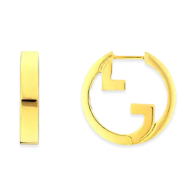 GUCCI Blondie Hoop Earrings "Gold"