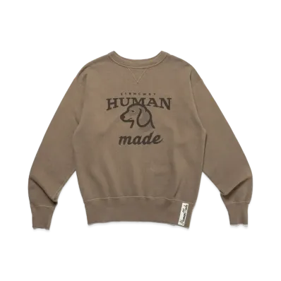 HUMAN MADE Tsuriami Sweatshirt "Brown"