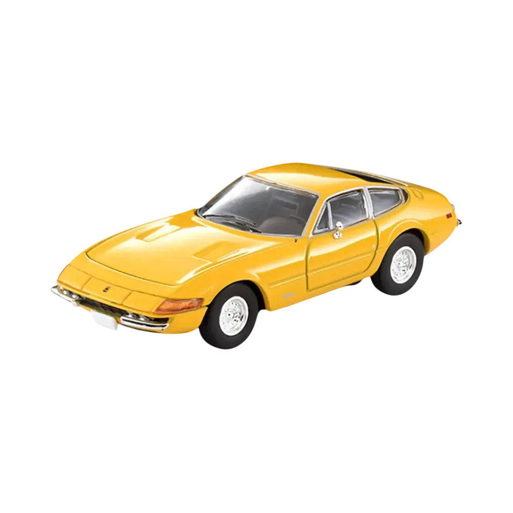 TOMYTEC "TOMICA LIMITED VINTAGE" 1/64 TLV Ferrari 365 GTB4 (Yellow)