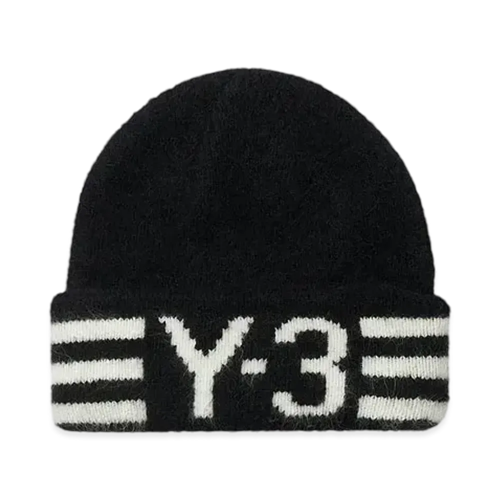 Y-3 PALACE Beanie "Black / White"