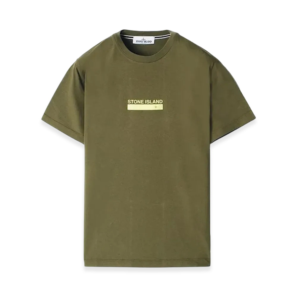Stone Island 2NS55 Small Logo One T-Shirt - 21SS "Olive Green"
