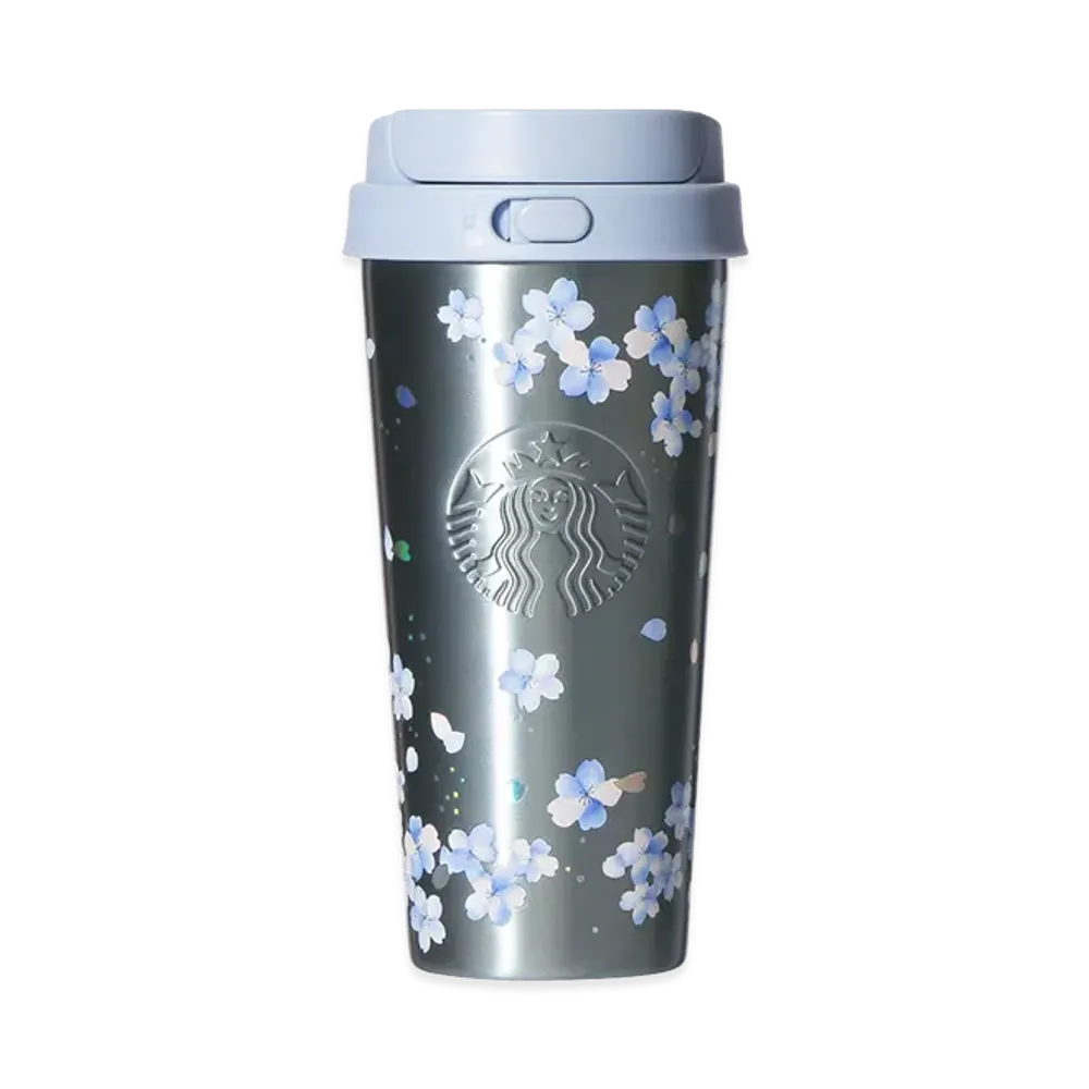 STARBUCKS SAKURA 2026 Stainless Steel TOGO Bottle 473ml "Airy Blue"