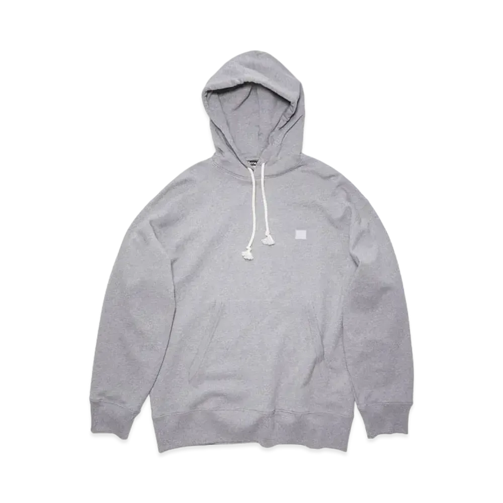 Acne Studios Hooded Sweatshirt - Oversized Fit "Light Grey Melange"