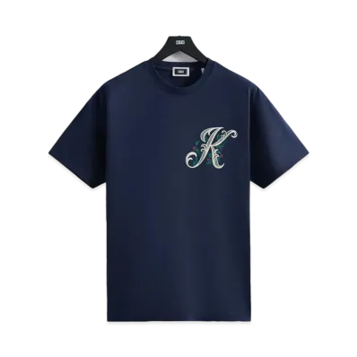Kith Script Floral Tee "Nocturnal"