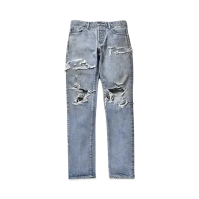 MINEDENIM x CDL Grunge Slim Straight 5pocket "Indigo"