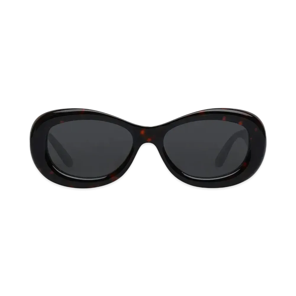 Courreges Rave Sunglasses "Havana/Black"