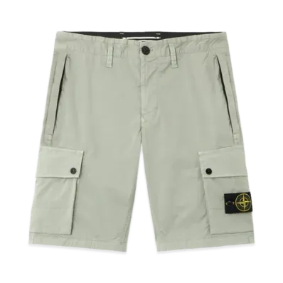Stone Island L100019 Stretch Organic Cotton Twill "Sage Green"