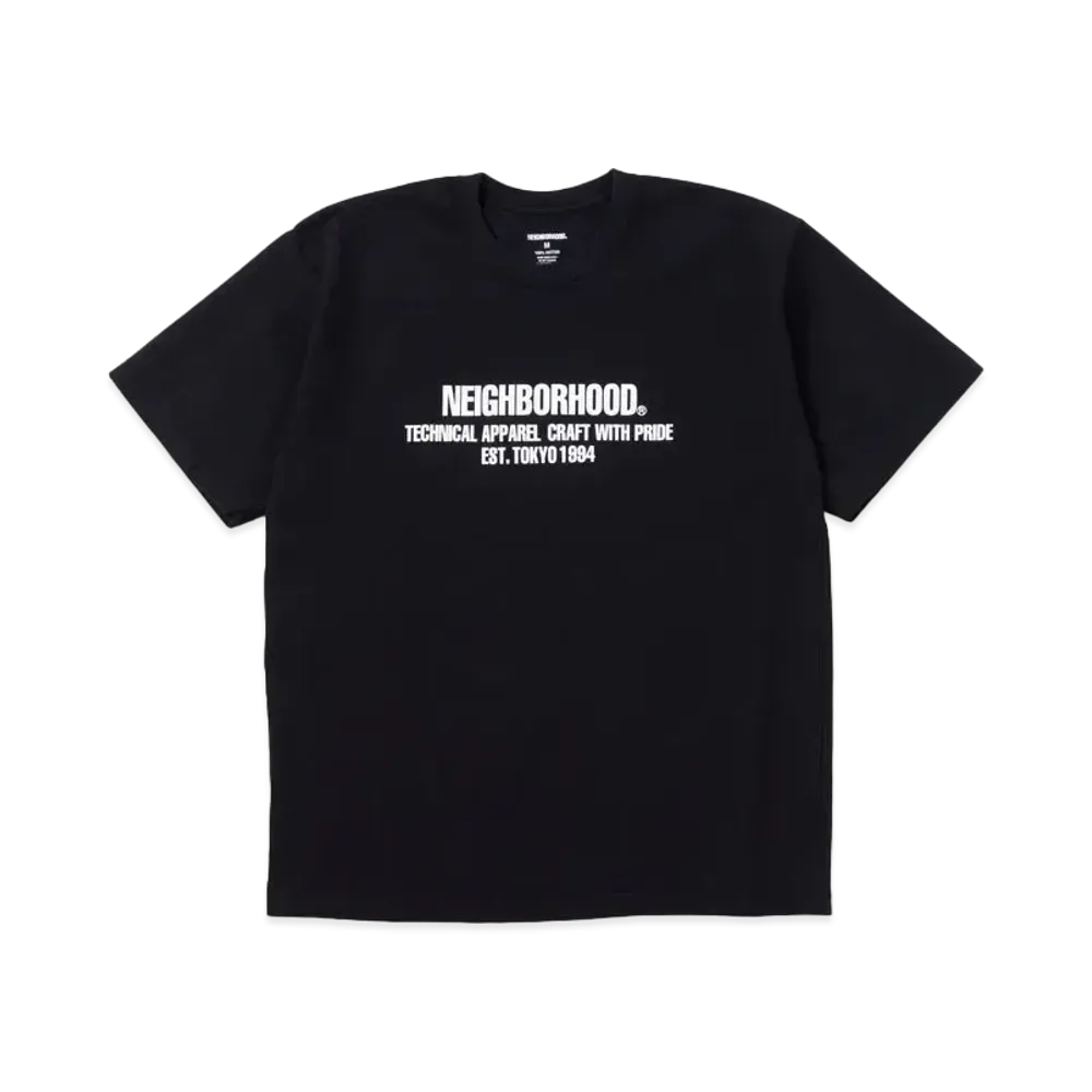 NEIGHBORHOOD NH . Tee SS-2 "Black"