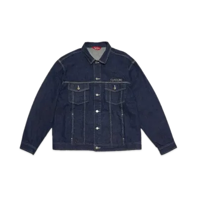 Supreme x Smurfs Denim Trucker Jacket "Blue"