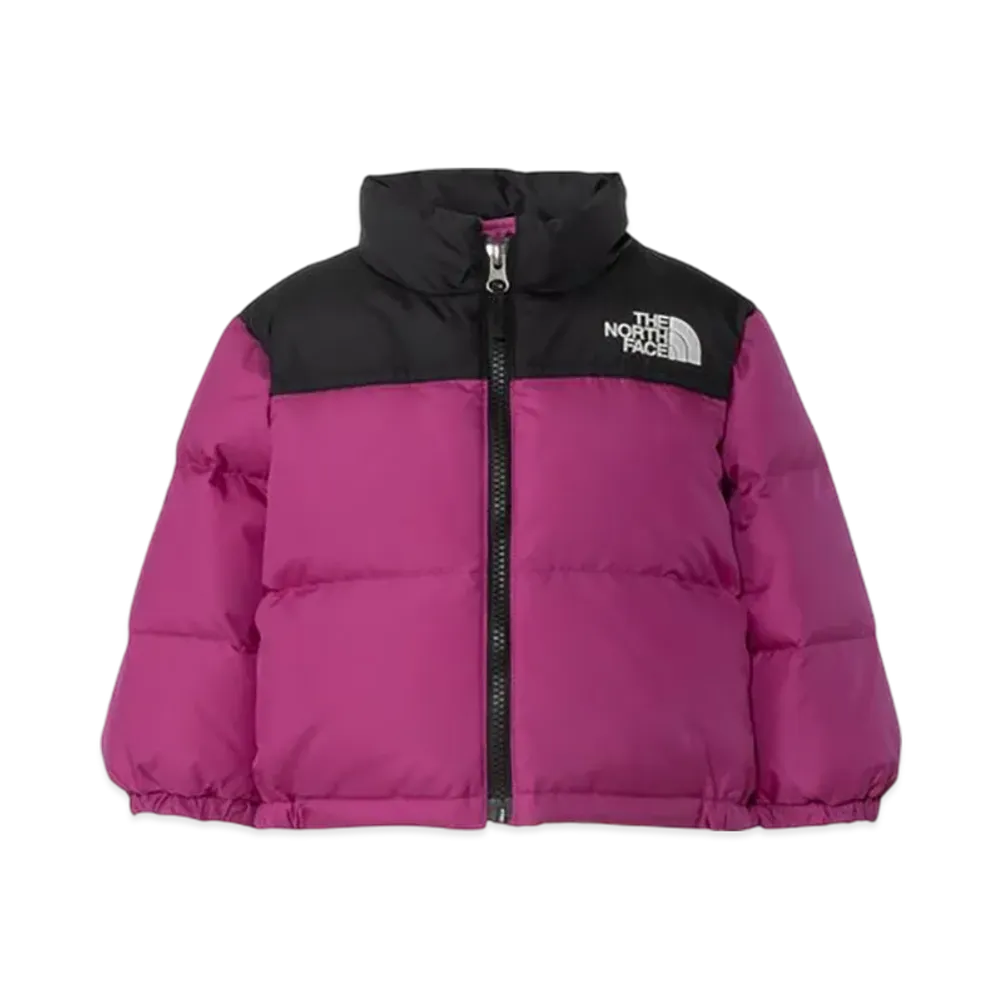 The North Face Baby Nuptse Jacket "Black/Roxbury Pink"