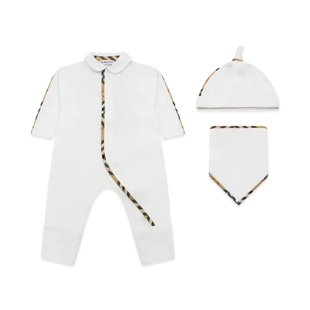 Burberry Kids Clothing Set "White"