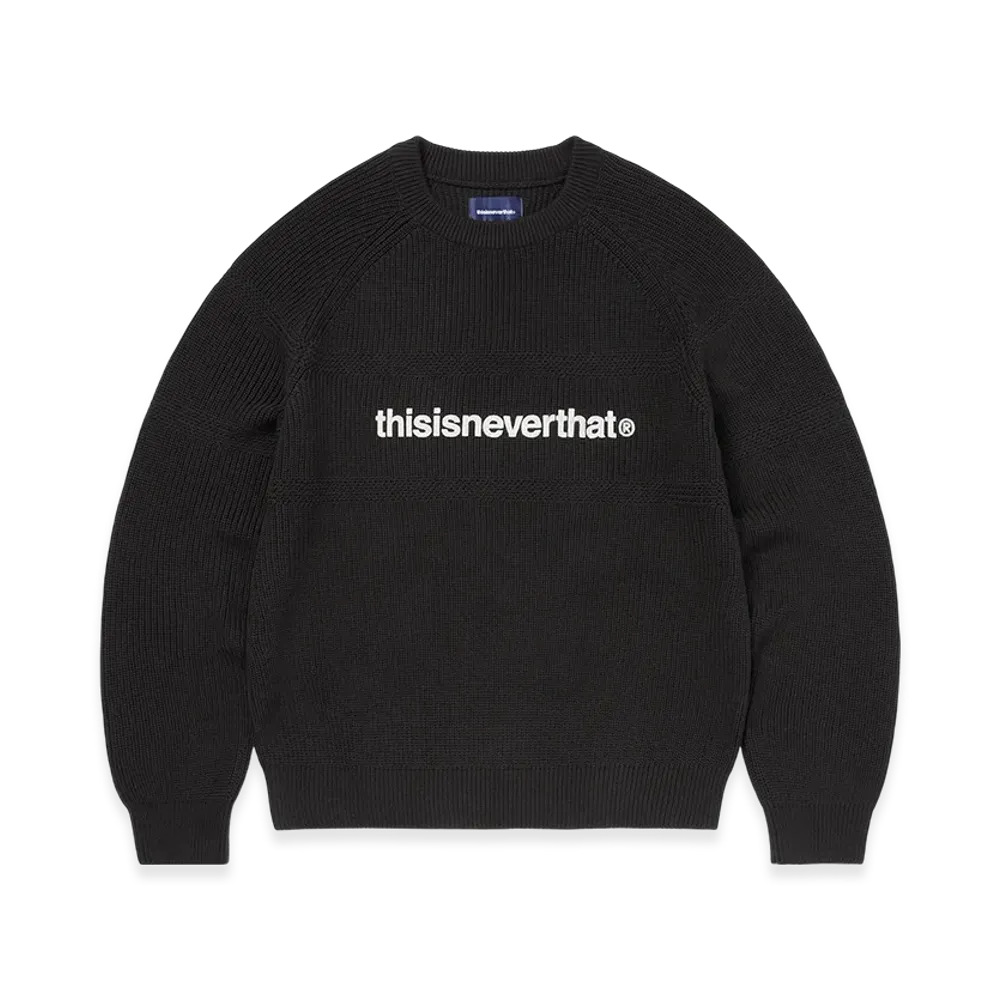 thisisneverthat T-Logo Knit Sweater "Black"