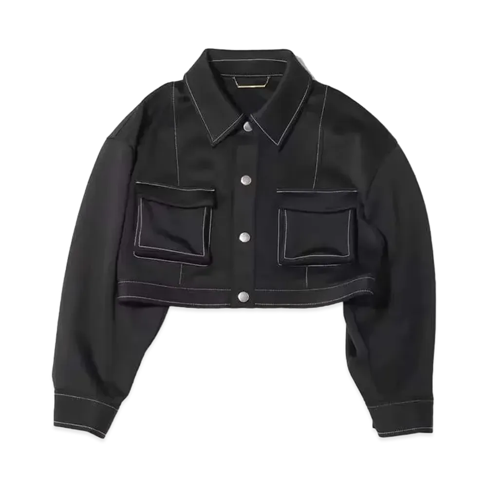 atmos pink Cardboard Short Jacket "Black"