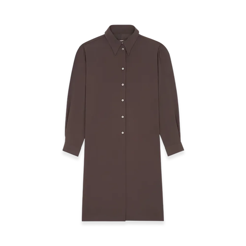 MM6 Maison Margiela Women's Dual Wear Shirt "Brown"