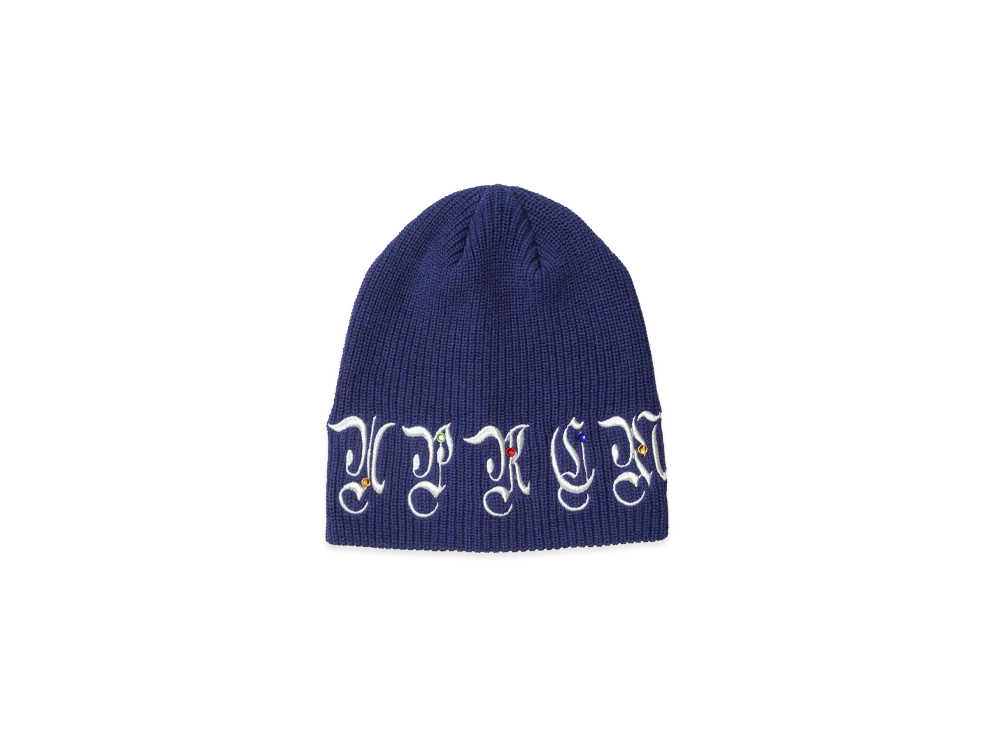 Supreme AOI Gems Beanie "Dark Royal"