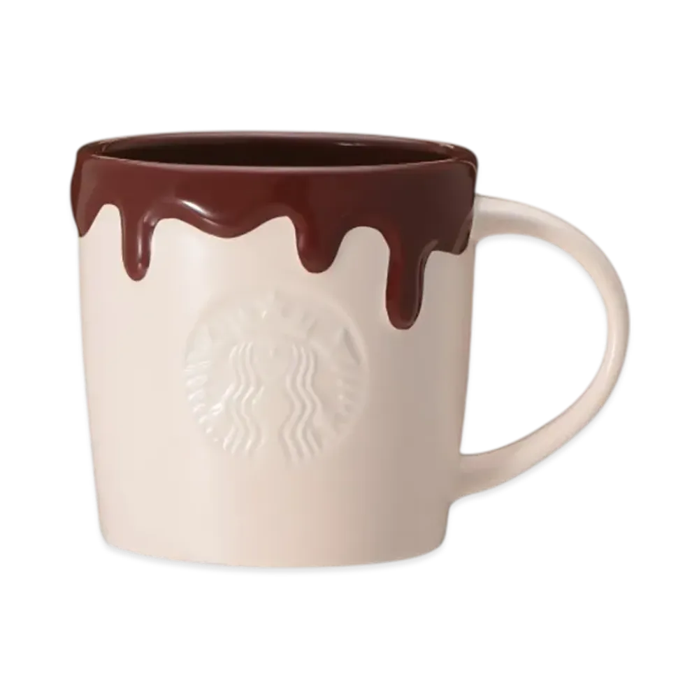 STARBUCKS Valentine 2026 Logo Mug Chocolate 355ml "Ivory"