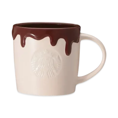 STARBUCKS Valentine 2026 Logo Mug Chocolate 355ml "Ivory"
