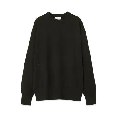 NEUTRALWORKS. Wif Knitting Long Sleeve Crew "Black"