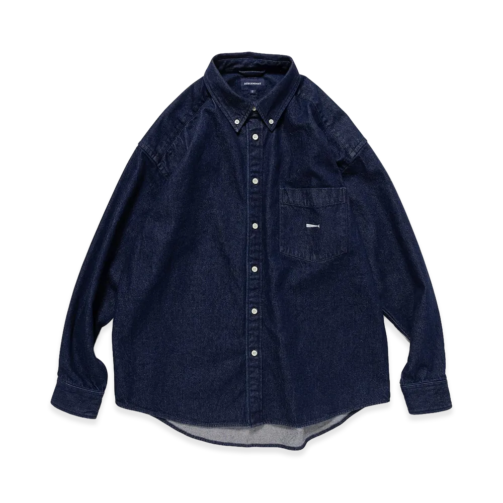 DESCENDANT Palm Denim LS Shirt "Indigo"