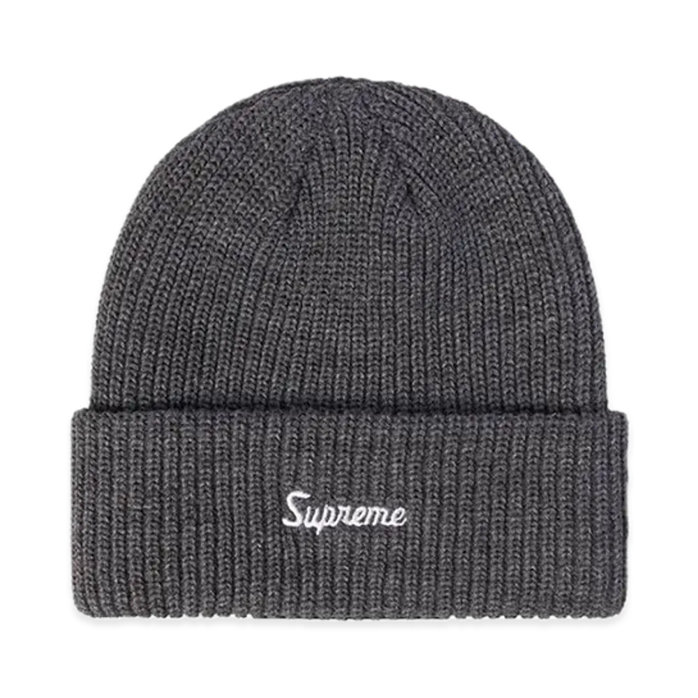 Supreme Loose Gauge Beanie "Charcoal" (20FW)