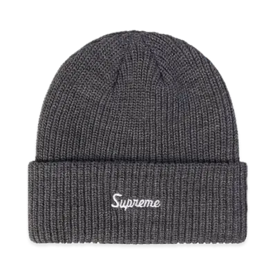 Supreme Loose Gauge Beanie "Charcoal" (20FW)